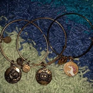 Bundle of 3 Alex and ani bracelets